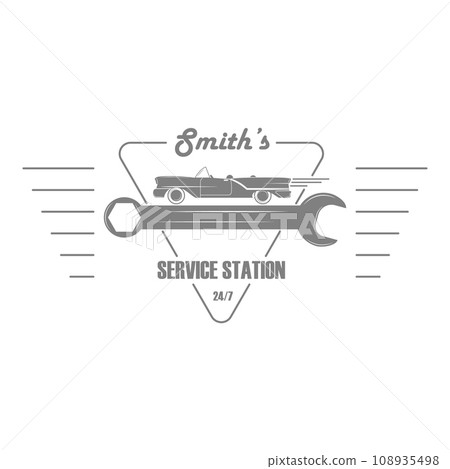 Car Service Vector Badge Set.. Item 8 108935498