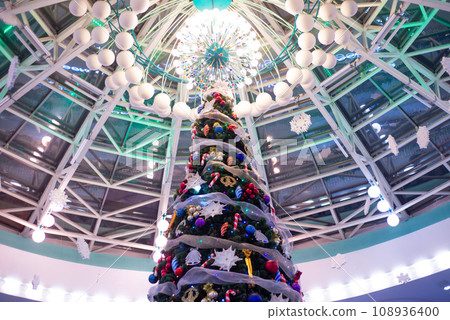 various Christmas decorations on the tree, decorations various Christmas decorations on the tree, decorations 108936400