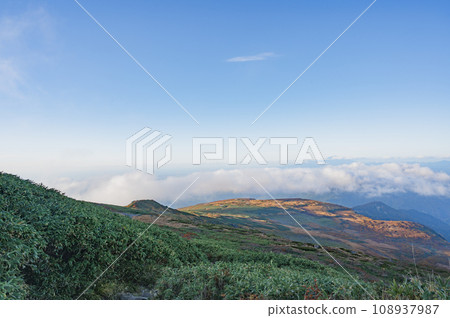 從月山眺望山形 從月山眺望山形 108937987