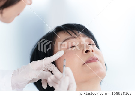 Eye corner cosmetic injection cosmetic surgery 108938163