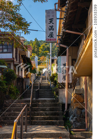 A charming Japanese townscape A charming Japanese townscape 108938399