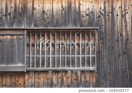 老日本房子，木框窗 108938577