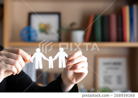 Bookshelf and family craft image 108939168