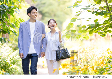 young couple traveling 108940872