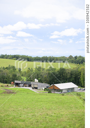 Exterior view of “Biei Farm” in Hokkaido 108942582
