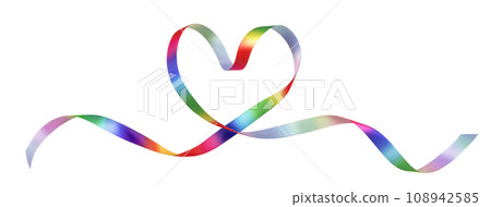 Texture of spectral colored ribbons in the... - Stock Photo [108942585 ...