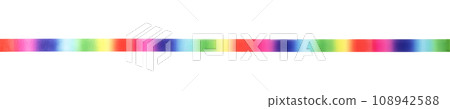 Spectral color ribbon texture Spectral color ribbon texture 108942588