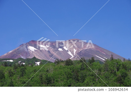 夏天的北海道大雪山旭岳 夏天的北海道大雪山旭岳 108942634