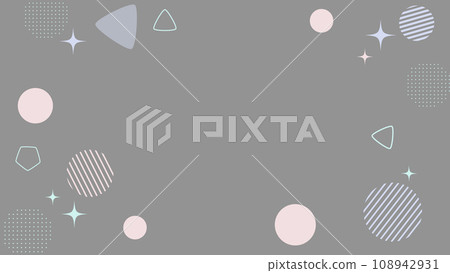 Colorful background with various shapes spread out, colorful shapes Colorful background with various shapes spread out, colorful shapes 108942931