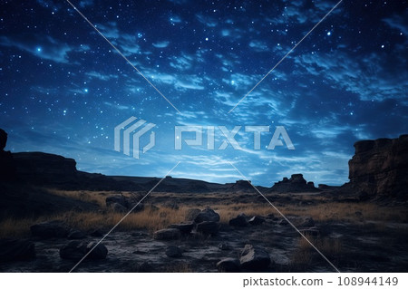 Cinematic still shot of stars in the style of George Miller Generative AI 108944149