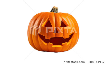 Halloween Pumpkins on the transparent backgrounds 108944937