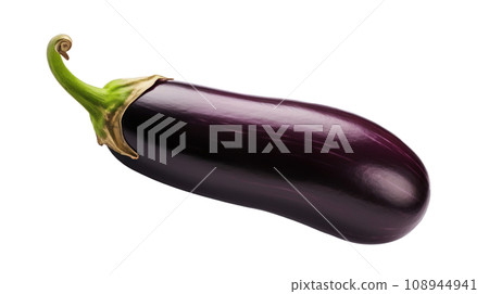 an Eggplant on a transparent 108944941
