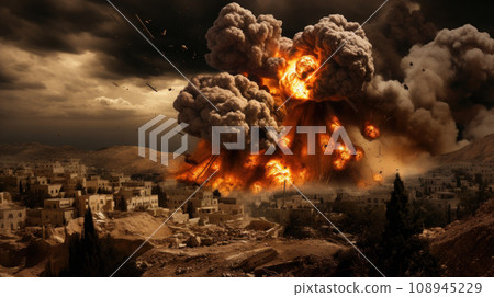 israel launches airstrike in a West Bank settlement israel launches airstrike in a West Bank settlement 108945229
