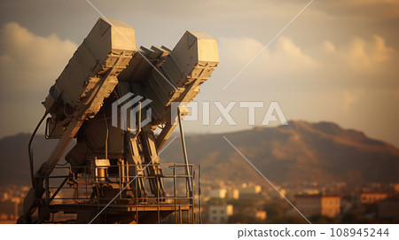 The iron dome ready to shoot in the war The iron dome ready to shoot in the war 108945244