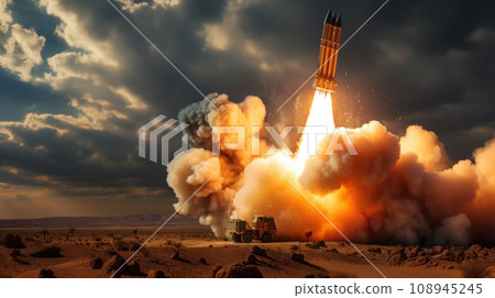 The iron dome ready to shoot in the war 108945245