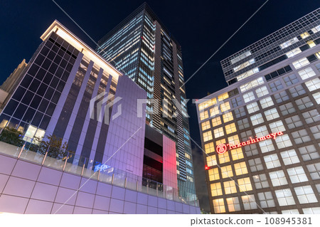 [東京]新宿城市夜景 108945381