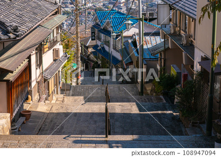 A charming Japanese townscape A charming Japanese townscape 108947094