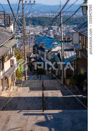 A charming Japanese townscape A charming Japanese townscape 108947095