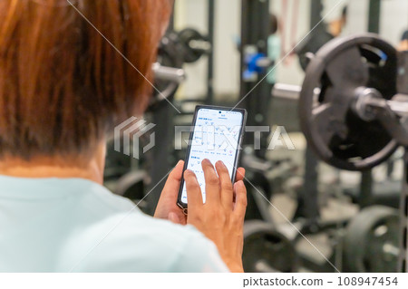 Personal Training Gym for Ara-Kan Women Diet Weight Management Body Composition Meter Graph 108947454