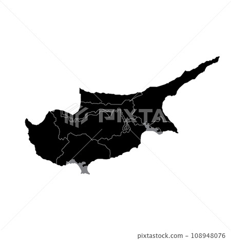 Cyprus map icon Cyprus map icon 108948076