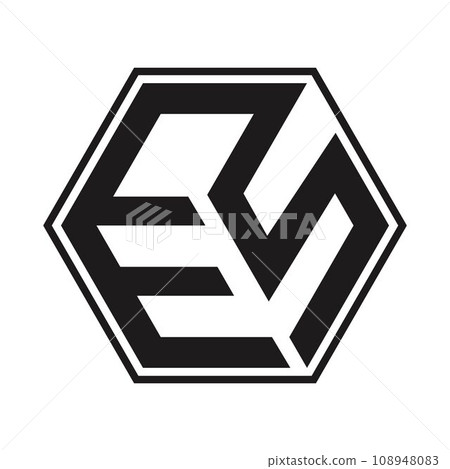 ES letter logo 108948083