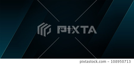 Abstract modern minimal dark green geometric background. Simple geometric shape banner. Vector illustration Abstract modern minimal dark green geometric background. Simple geometric shape banner. Vector illustration 108950713