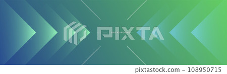 Abstract modern minimal triangle geometric on a blue and green background. Light texture simple geometric shape banner Abstract modern minimal triangle geometric on a blue and green background. Light texture simple geometric shape banner 108950715