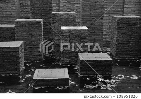 堆磚現代藝術單色4 堆磚現代藝術單色4 108951826