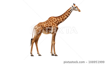 giraffe on the transparent background 108951999