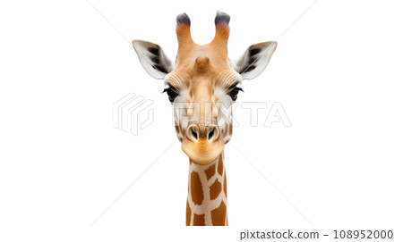 giraffe on the transparent background 108952000