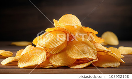Potato Chips on the bowl Potato Chips on the bowl 108952168