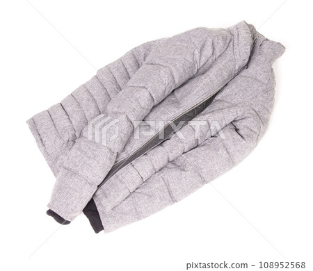 Winter jacket isolated on white Winter jacket isolated on white 108952568