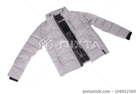 Winter jacket isolated on white Winter jacket isolated on white 108952569