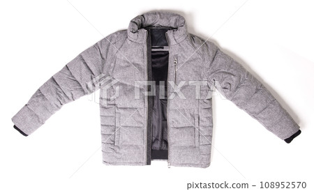 Winter jacket isolated on white Winter jacket isolated on white 108952570
