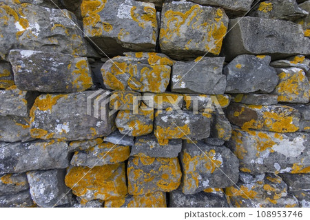 Close-up of a natural stone wall Close-up of a natural stone wall 108953746