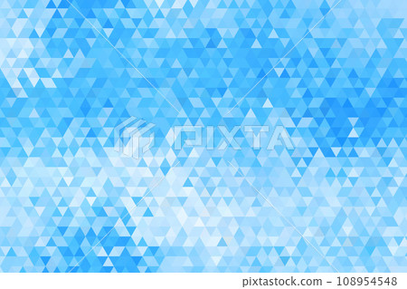 light blue polygon background 108954548
