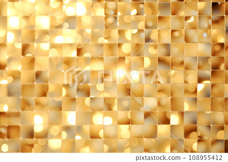 閃光金色全息圖背景 108955412