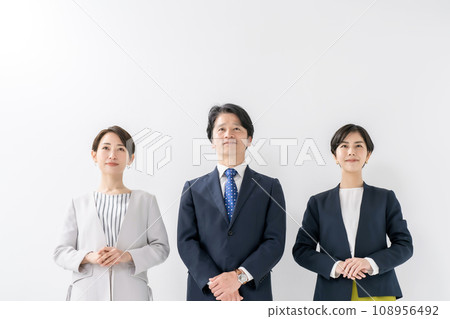 商務男人和女人的肖像 108956492