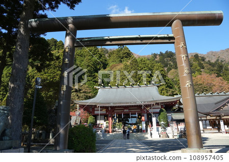 大山阿夫利神社鳥居 大山阿夫利神社鳥居 108957405
