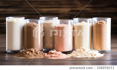 各類蛋白粉“AI生成圖像” 108959251