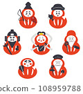 達摩七吉祥神 108959788