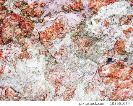 Texture of rocks on both sides of Cape Soya Music Monument in Wakkanai City, Hokkaido Texture of rocks on both sides of Cape Soya Music Monument in Wakkanai City, Hokkaido 108961674