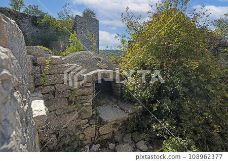 Picture from the historic ghost town of Dvigrad in Instria during the day Picture from the historic ghost town of Dvigrad in Instria during the day 108962377