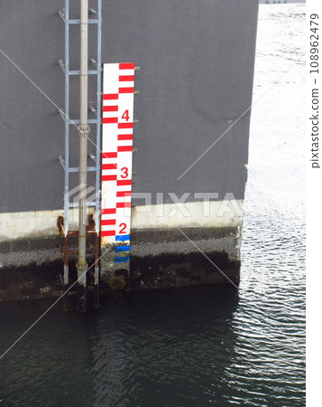 River water level (Reiganjima Water Level Observatory) 108962479