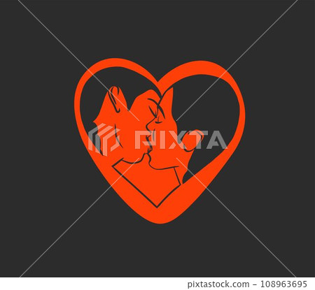 Hand drawn vector abstract graphic illustration Valentines day design,with drawing kissing couple line art,isolated.Love couple kissing couple together.Valentines day love beautiful design concept. Hand drawn vector abstract graphic illustration Valentines day design,with drawing kissing couple line art,isolated.Love couple kissing couple together.Valentines day love beautiful design concept. 108963695