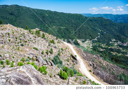 Landscapes of Peneda Geres National Park, North Portugal, view of the mountains, trees, selective focus Landscapes of Peneda Geres National Park, North Portugal, view of the mountains, trees, selective focus 108963733