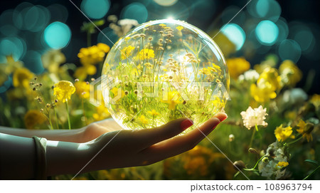 Global environment image background material Global environment image background material 108963794