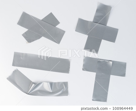 Wrinled gray adhesive tape 108964449