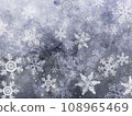 Snowflake background gray 108965469