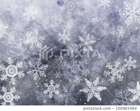 Snowflake background gray 108965469